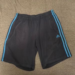 Medium size adidas shorts. Cotton and knee height